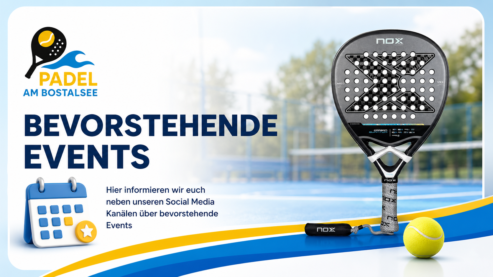 Events bei Padel am Bostalsee